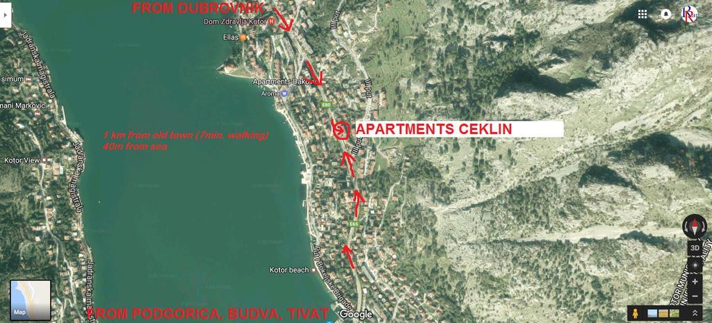 Apartments Ceklin 코토르 외부 사진